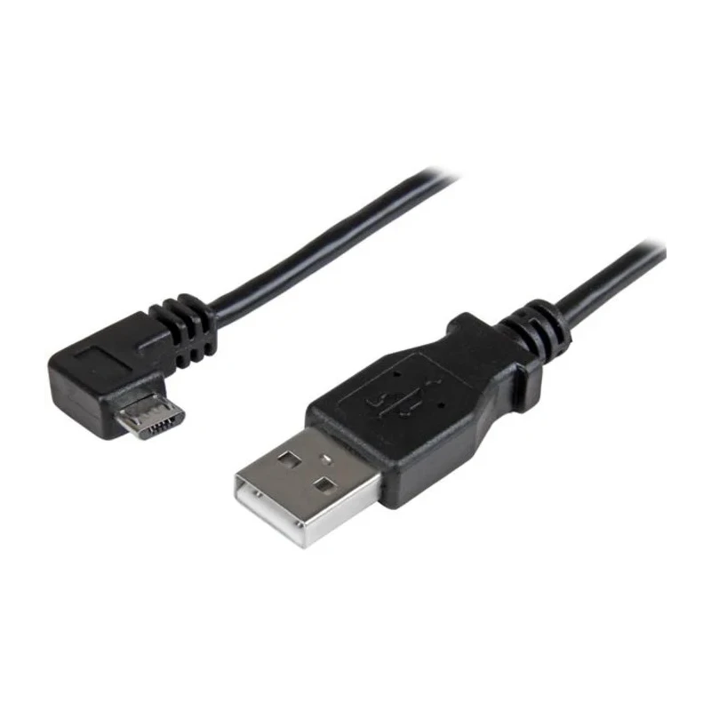 StarTech.com USB 2.0 Male USB Type A to Male Micro USB Type B Cable Black 1 m USBAUB1MRA