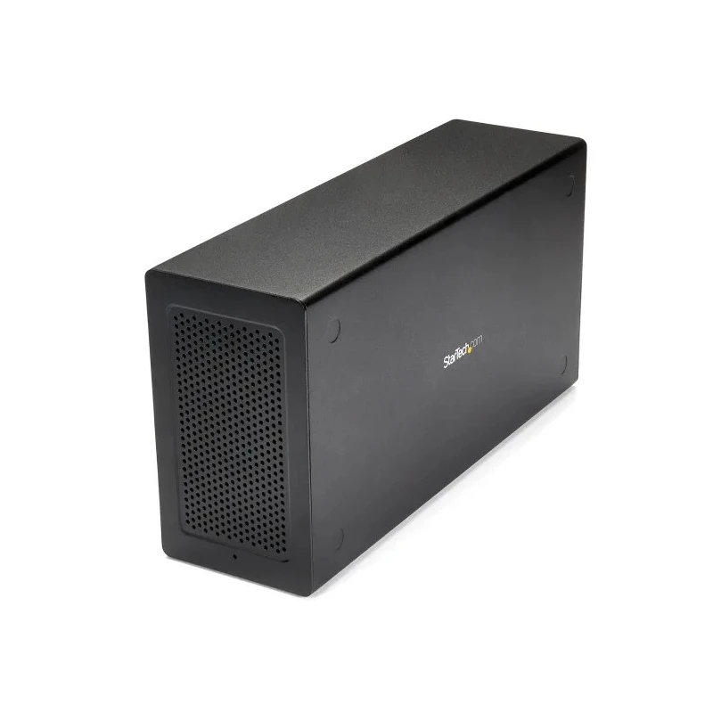 StarTech.com 2 Port CAT 4 Thunderbolt 3 Hub with AC Adapter Powered, Dimensions 280 mm x 142 mm x 82 mm TB31PCIEX16