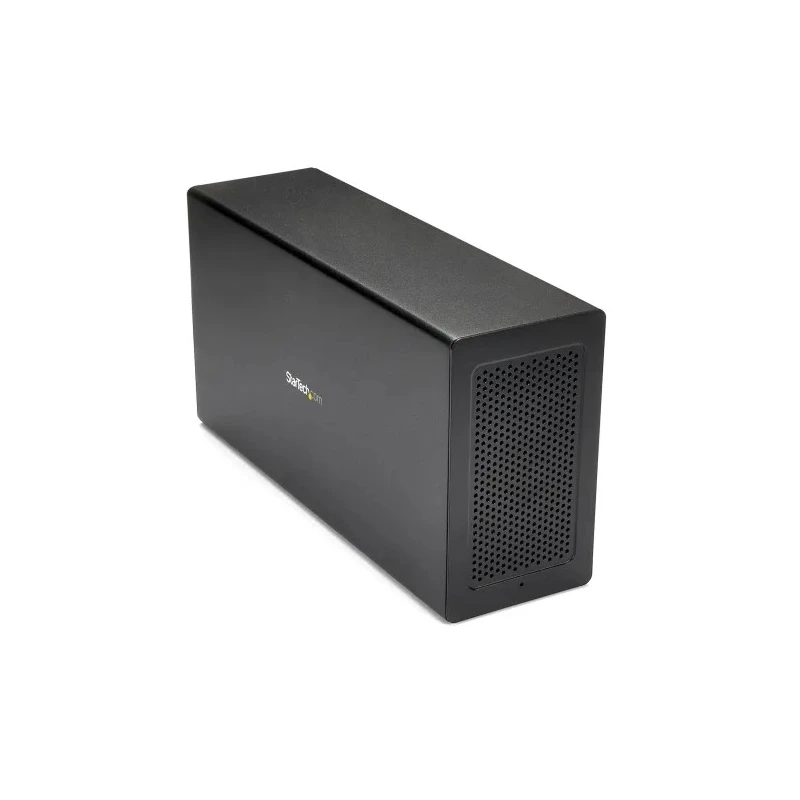 StarTech.com 2 Port CAT 4 Thunderbolt 3 Hub with AC Adapter Powered, Dimensions 280 mm x 142 mm x 82 mm TB31PCIEX16
