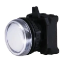 RS PRO White Round Pilot Light Head 22.5 mm Cutout IP65 Panel Mount 188-1203