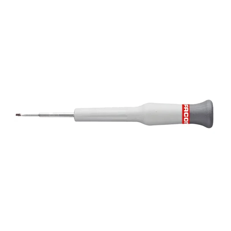Facom Precision Screwdriver, 35 mm Blade Length, 117 mm Overall Length, Insulated, Ergonomic Grip AEF.1X35