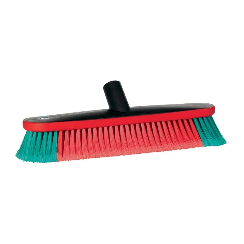 Vikan Automotive Part Cleaner Soft Brush with Polyester Bristles, Black Handle, 52mm Bristle Length, 100mm Width 475752