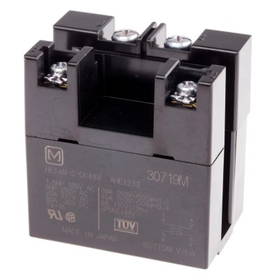 Panasonic PCB Power Relay 48V dc Coil 30A Switching Current SPST HE1AN-S-DC48V