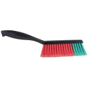 Vikan Black Hand Brush, Polyethylene Terephthalate Bristle Material, 45 mm Bristle Length, 40 mm Width, 330 mm 450252