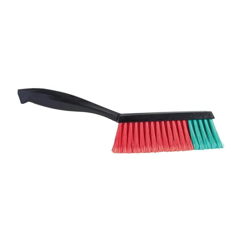 Vikan Black Hand Brush, Polyethylene Terephthalate Bristle Material, 45 mm Bristle Length, 40 mm Width, 330 mm 450252