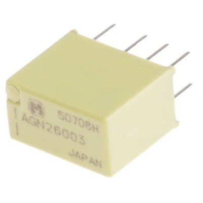Panasonic Signal Relay Surface Mount 3V DC Coil 1A DPDT AGN26003