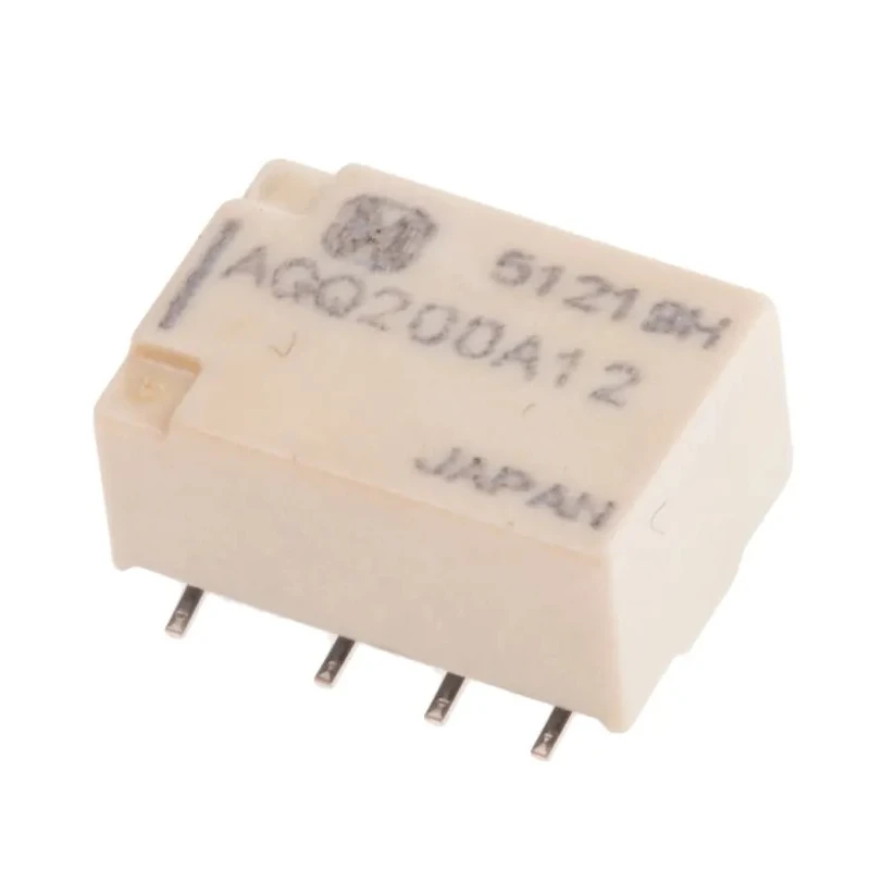 Panasonic Surface Signal Relay, 12V dc Coil, 1A Switching Current, DPDT Contact Configuration AGQ200A12