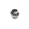 FAG Self-Aligning 2 Row Ball Bearing 20 mm ID 47 mm OD Polyamide Cage Steel Balls Open End Type TVH Series 11204-TVH