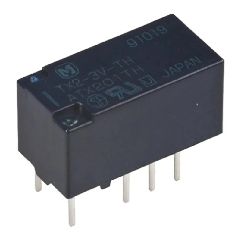 Panasonic PCB Signal Relay 24V DC Coil 2A DPDT Through Hole Mount TX2-L2-24V-TH