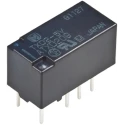 Panasonic PCB Signal Relay, 5V DC Coil, 2A Switching Current, DPDT Contact Configuration, 220V DC Switching Voltage TXD2-L-5V
