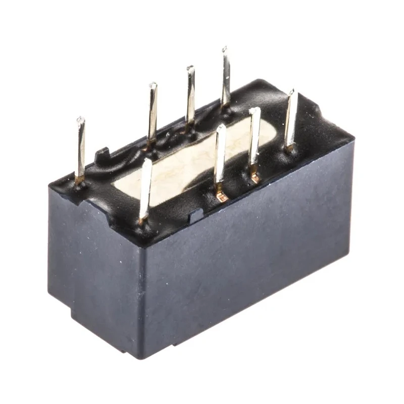 Panasonic Through Hole Signal Relay, 24V DC Coil, 2A Switching Current, DPDT Contact Configuration TXD2-24V