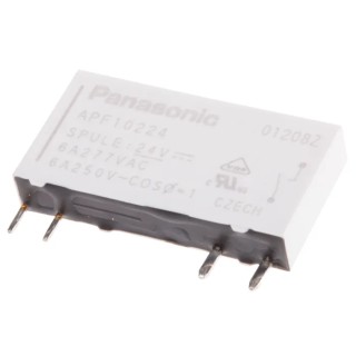 Panasonic PCB Power Relay 24V DC Coil 6A Switching Current SPST APF10224
