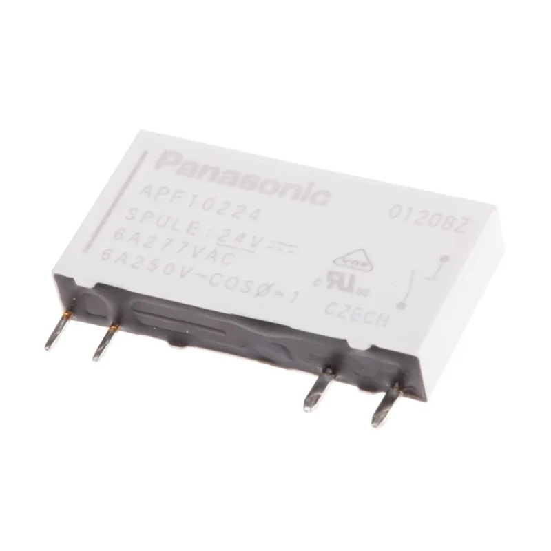 Panasonic PCB Power Relay 24V DC Coil 6A Switching Current SPST APF10224