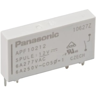 Panasonic PCB Power Relay 12V dc Coil 6A Switching Current SPST APF10212