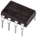 Panasonic AQW Series Solid State Relay 0.5 A Load PCB Mount 60 V Load 1.5V Control AQW212EH