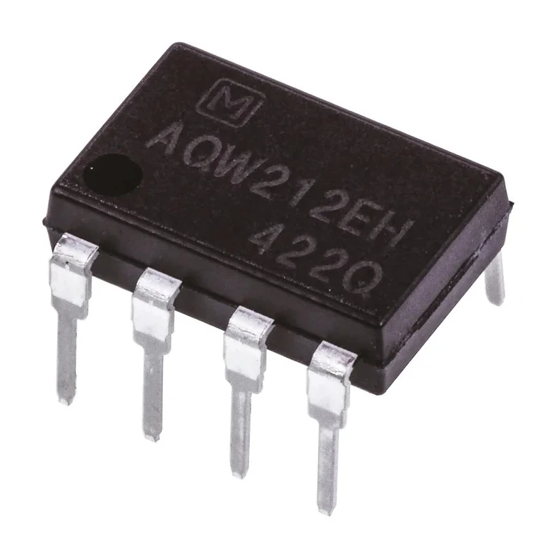 Panasonic AQW Series Solid State Relay 0.5 A Load PCB Mount 60 V Load 1.5V Control AQW212EH