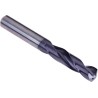 Dormer Solid Carbide Drill Bit 3.5mm Diameter, 62mm Overall Length, Titanium Aluminium Nitride Coating R4673.5