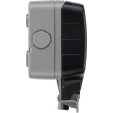 BG Electrical 13A White 1 Gang Outdoor Surface Mount Plug Socket Type G WP21-02