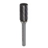 Dormer P801 Series Round Carbide Burr, 12.7 mm Head Diameter, 6 mm Shank Diameter, 70 mm Overall Length P80112.7X6.0