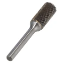 Dormer P803 Series Round Carbide Burr, 12.7 mm Head Diameter, 6 mm Shank Diameter, 70 mm Overall Length P80312.7X6.0