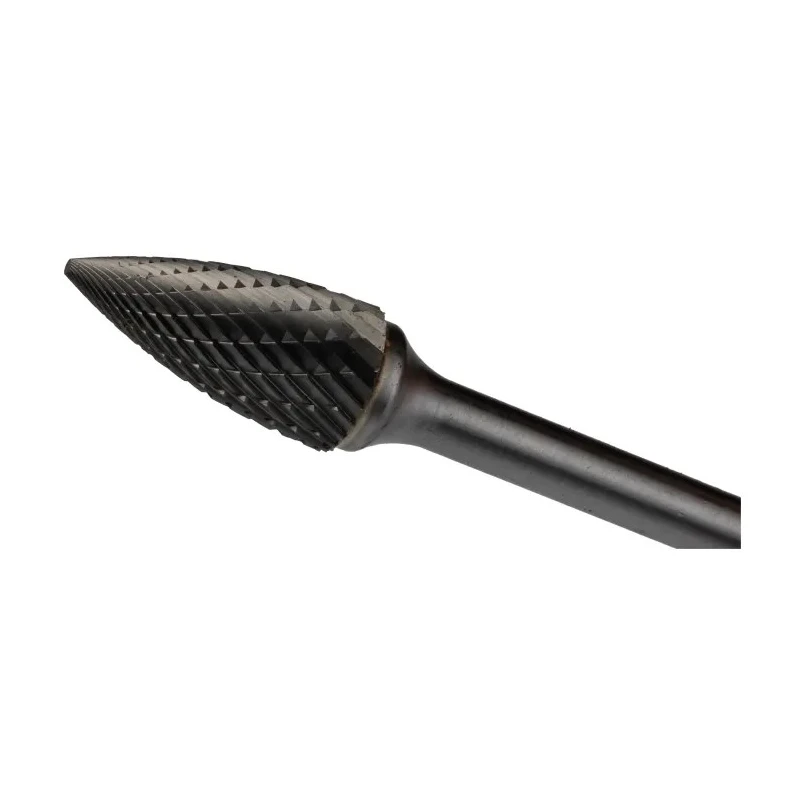 Dormer P813 Series Tree Burr Carbide 12.7mm Head Diameter, 6mm Shank, 70mm Length P81312.7X6.0