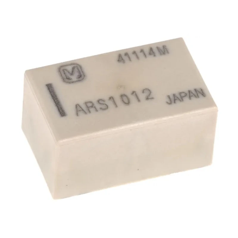 Panasonic Through Hole High Frequency Relay, 12V DC Coil, 3 GHz Max Coil Frequency, SPDT, Gold Plated Contacts ARS1012