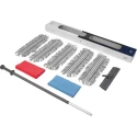 Vikan Starter Kit Restaurant Grey Mop & Handle Dust Mop Complies with EC 1935/2004 and FDA CFR 21 990101