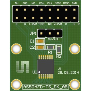 ams OSRAM Adapter Board Position Sensor Development Kit for AS5047D Motor Control AS5047D