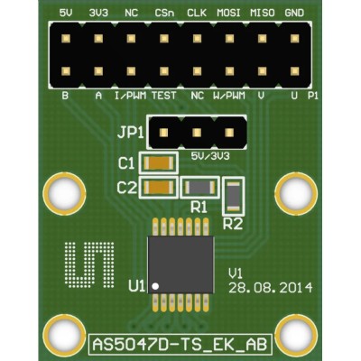 ams OSRAM Adapter Board Position Sensor Development Kit for AS5047D Motor Control AS5047D