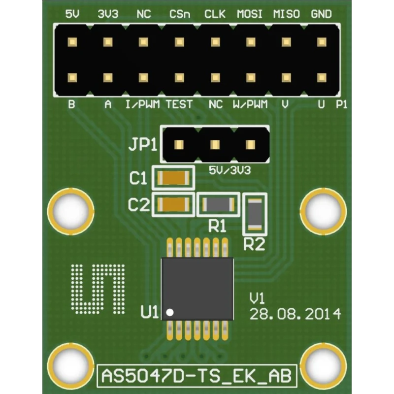 ams OSRAM Adapter Board Position Sensor Development Kit for AS5047D Motor Control AS5047D