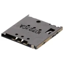 Molex 6 Way Horizontal Push-Push Micro SIM SIM Card Connector, Surface Mount, Copper Alloy Gold-Plated Contacts 5039600696