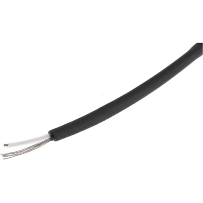 RS PRO High-Quality 100 m Black Multicore Semi-Conductive Screened Microphone Audio Cable 60 V, 70°C 207-5312