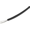 RS PRO High-Quality 100 m Black Multicore Semi-Conductive Screened Microphone Audio Cable 60 V, 70°C 207-5312
