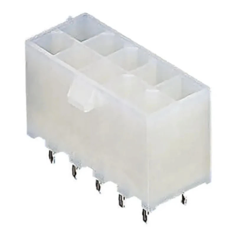 Molex Mini-Fit Plus Series Straight Through Hole PCB Header 8 Contacts 4.2 mm Pitch 2 Row Shrouded 46015-0802