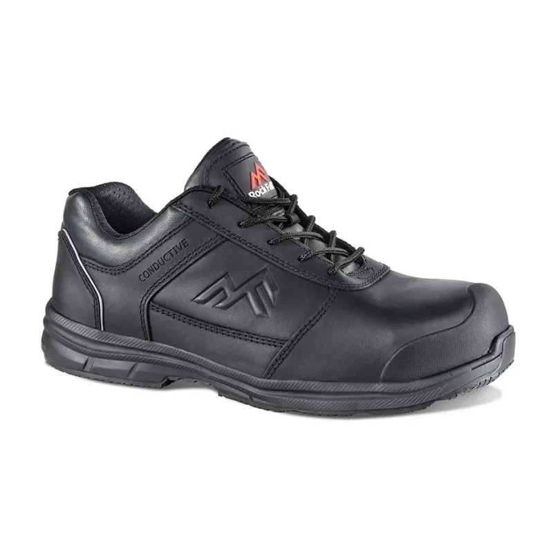 Rockfall Zinc Men's Black Non-Metallic Safety Shoes Size UK 15 EU 50 RF002/015