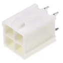 Molex Mini-Fit Plus Series Straight Through Hole PCB Header 4 Contact 4.2 mm Pitch 2 Row Shrouded 46015-0402