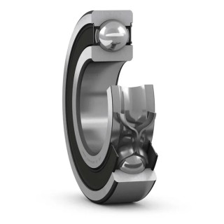 SKF Single Row Deep Groove Ball Bearing 90 mm Inside Diameter 190 mm Outside Diameter Shielded Cage 6318-2Z/C3