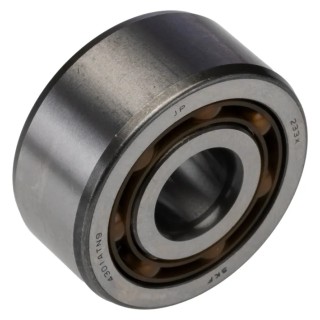 SKF Double Row Deep Groove Ball Bearing 12 mm ID 37 mm OD 17 mm Width Open Type Steel Balls Non-Metallic Cage 4301 ATN9