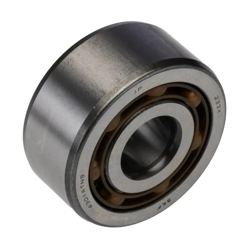 SKF Double Row Deep Groove Ball Bearing 12 mm ID 37 mm OD 17 mm Width Open Type Steel Balls Non-Metallic Cage 4301 ATN9
