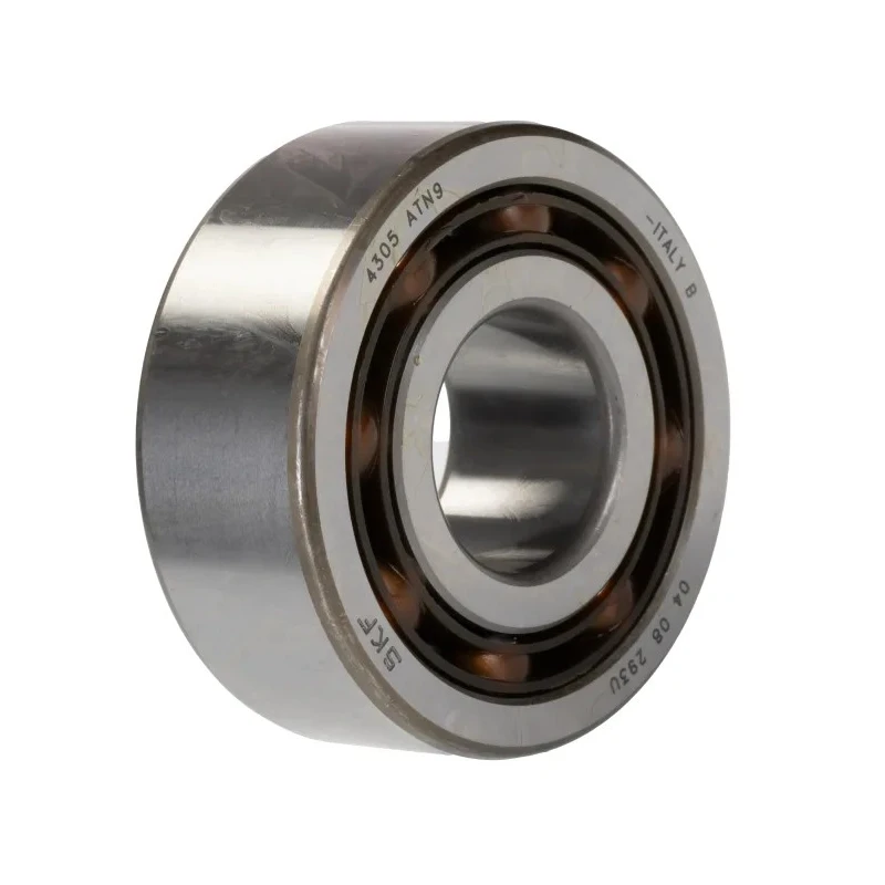 SKF 2 Row Deep Groove Ball Bearing 40 mm ID 90 mm OD Race Width 33 mm Non-Metallic Cage Steel Balls Open Type 4308 ATN9