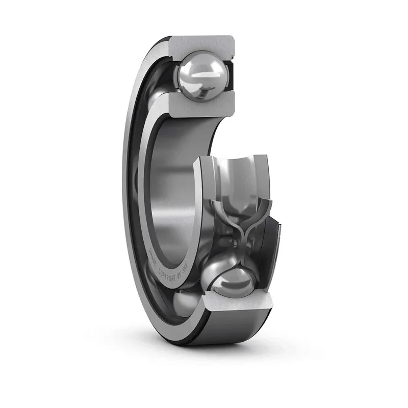 SKF Single Row Deep Groove Ball Bearing 30 mm ID 62 mm OD 16 mm Width Shielded Sheet Metal Cage 6206-Z