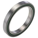 SKF Single Row Deep Groove Ball Bearing 55 mm ID, 72 mm OD, 9 mm Race Width, Sealed Sheet Metal Cage 61811-2RZ
