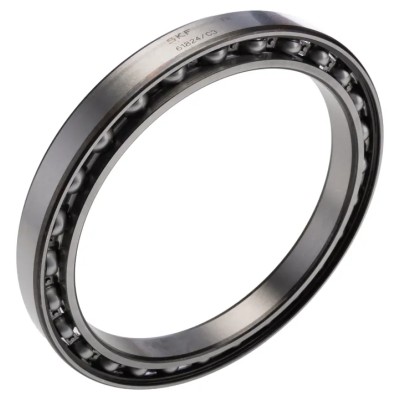 SKF 1 Row Deep Groove Ball Bearing 120 mm Inside Diameter 150 mm Outside Diameter Open End C3 Clearance Sheet Metal 61824/C3