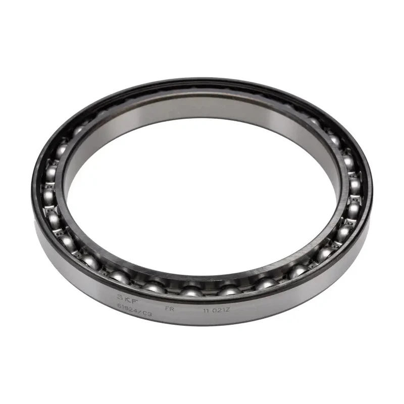 SKF 1 Row Deep Groove Ball Bearing 120 mm Inside Diameter 150 mm Outside Diameter Open End C3 Clearance Sheet Metal 61824/C3