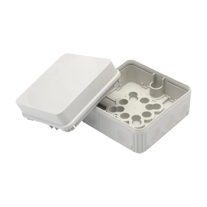 WISKA Combi Series Light Grey Polypropylene Reinforced Fibreglass Junction Box IP66 76mm x 76mm x 51mm COMBI 108/5