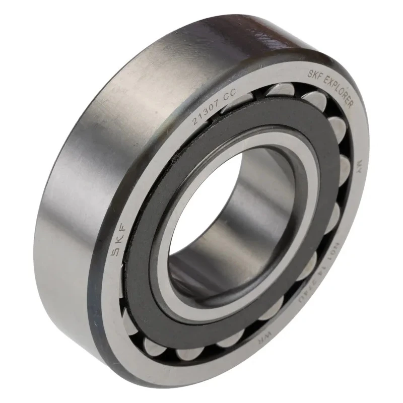 SKF Cylindrical Bore Steel Roller Bearing 35 mm ID 80 mm OD 21 mm Race Width SRB Series 12000 rpm Limiting Speed 21307 CC