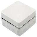 WISKA Combi Series Light Grey Polypropylene Reinforced Fibreglass Junction Box IP66 76mm x 76mm x 51mm COMBI 108/5