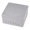 WISKA Grey Reinforced Fibreglass Polypropylene Junction Box IP67 IP66 140mm x 140mm x 82mm 60703