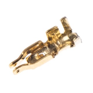 Molex 78172 Series Female Crimp Terminal, 1.5A Current, Gold Plating, 30 AWG to 28 AWG Wire Size, Crimp 78172-0410