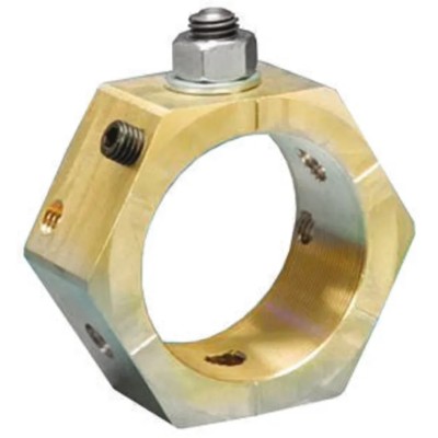 WISKA Brass Earthing Nut Enclosure Accessory EN25
